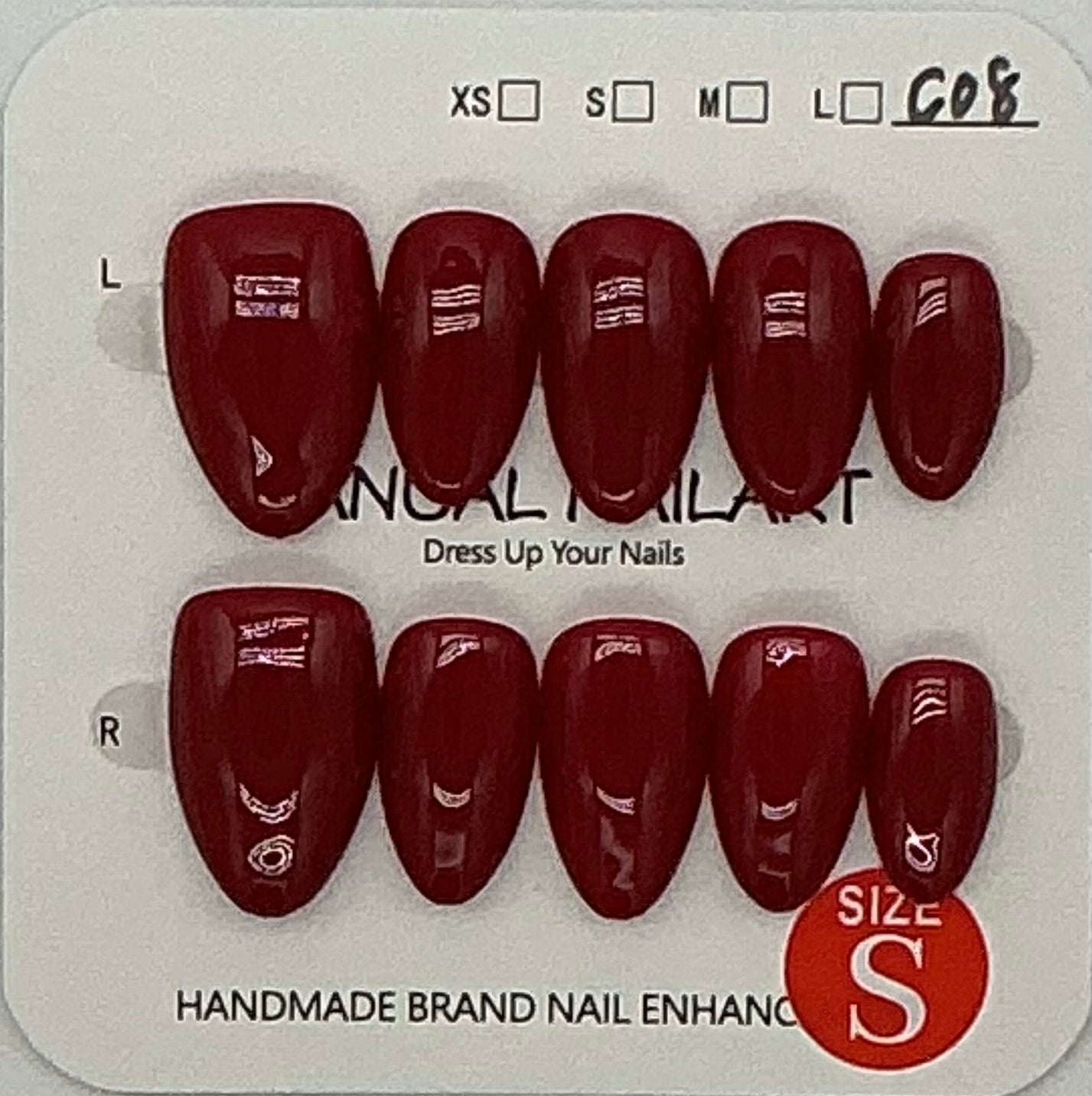 Press-On Nails, Solid Color