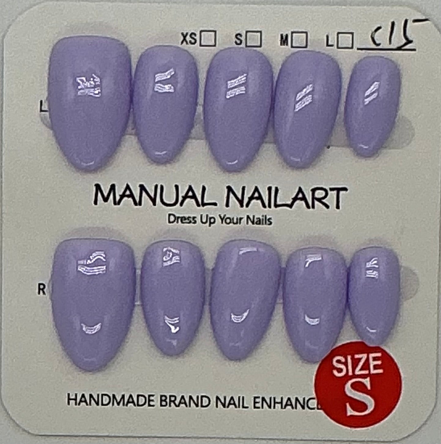 Press-On Nails, Solid Color