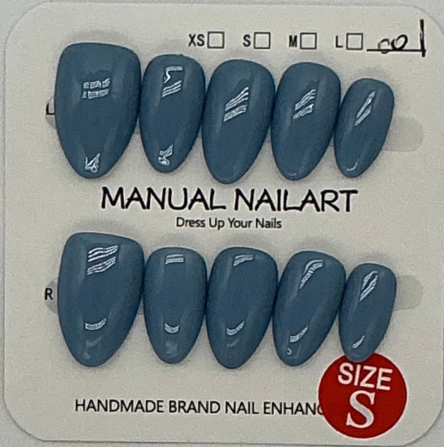 Press-On Nails, Solid Color