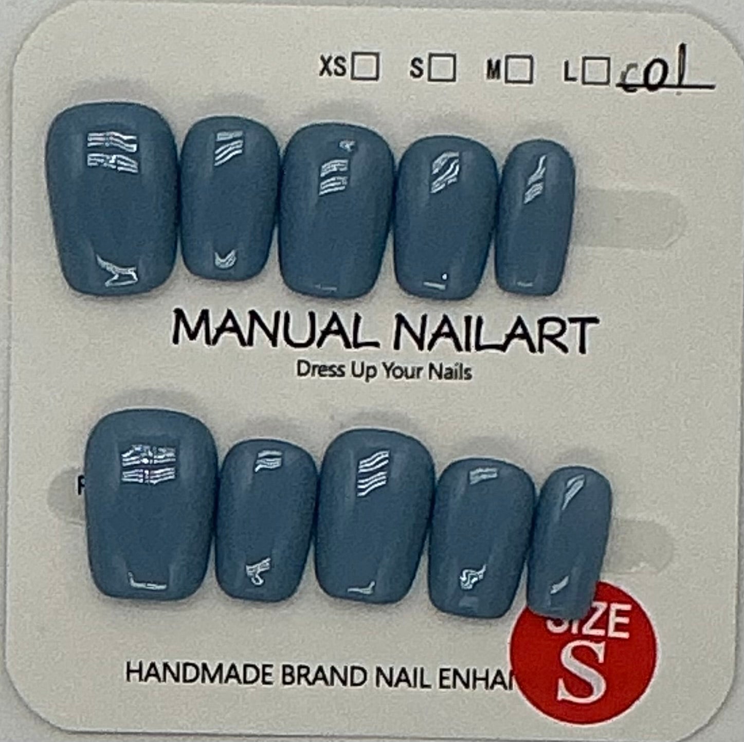 Press-On Nails, Solid Color