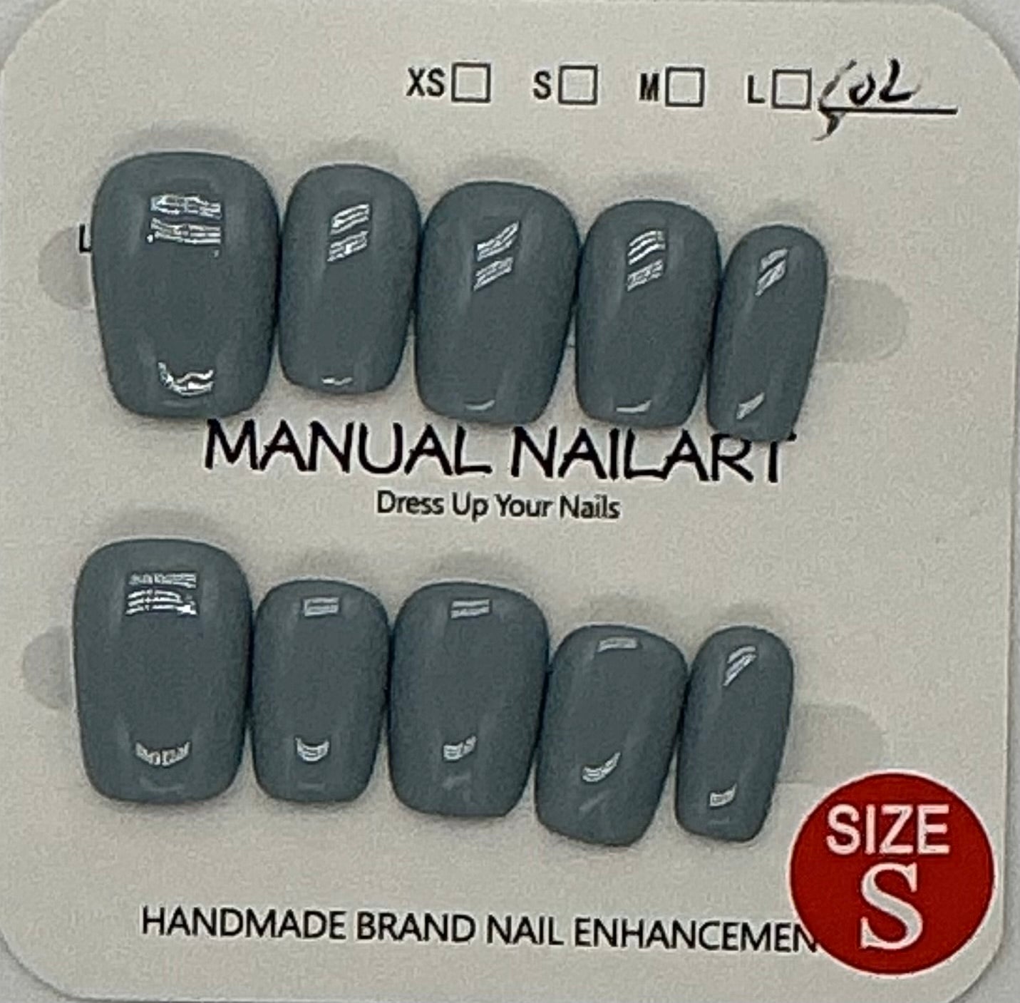 Press-On Nails, Solid Color
